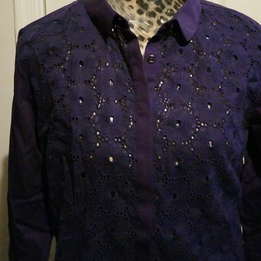 Thomas pink lace shirt